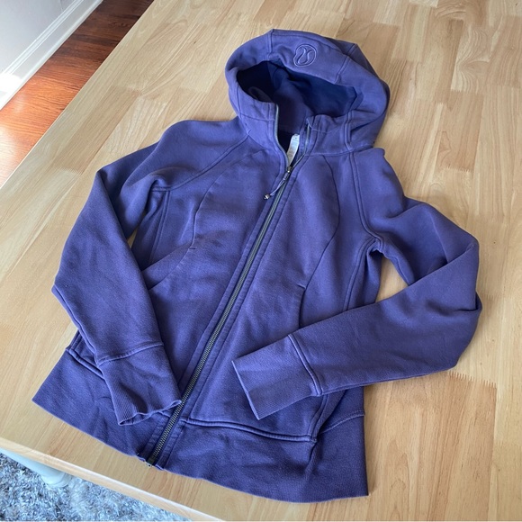 lululemon athletica Tops - Lululemon Full Zip Scuba in Purple